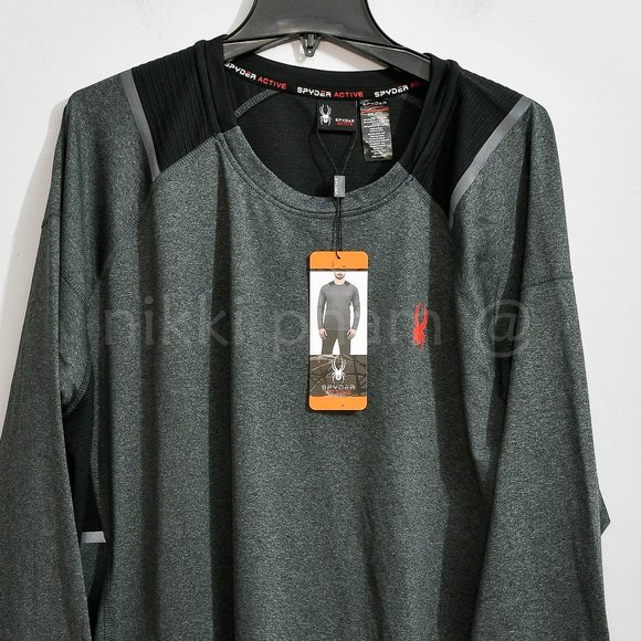 Spyder Other - Spyder Active Men’s Long Sleeve T-Shirt  in gray